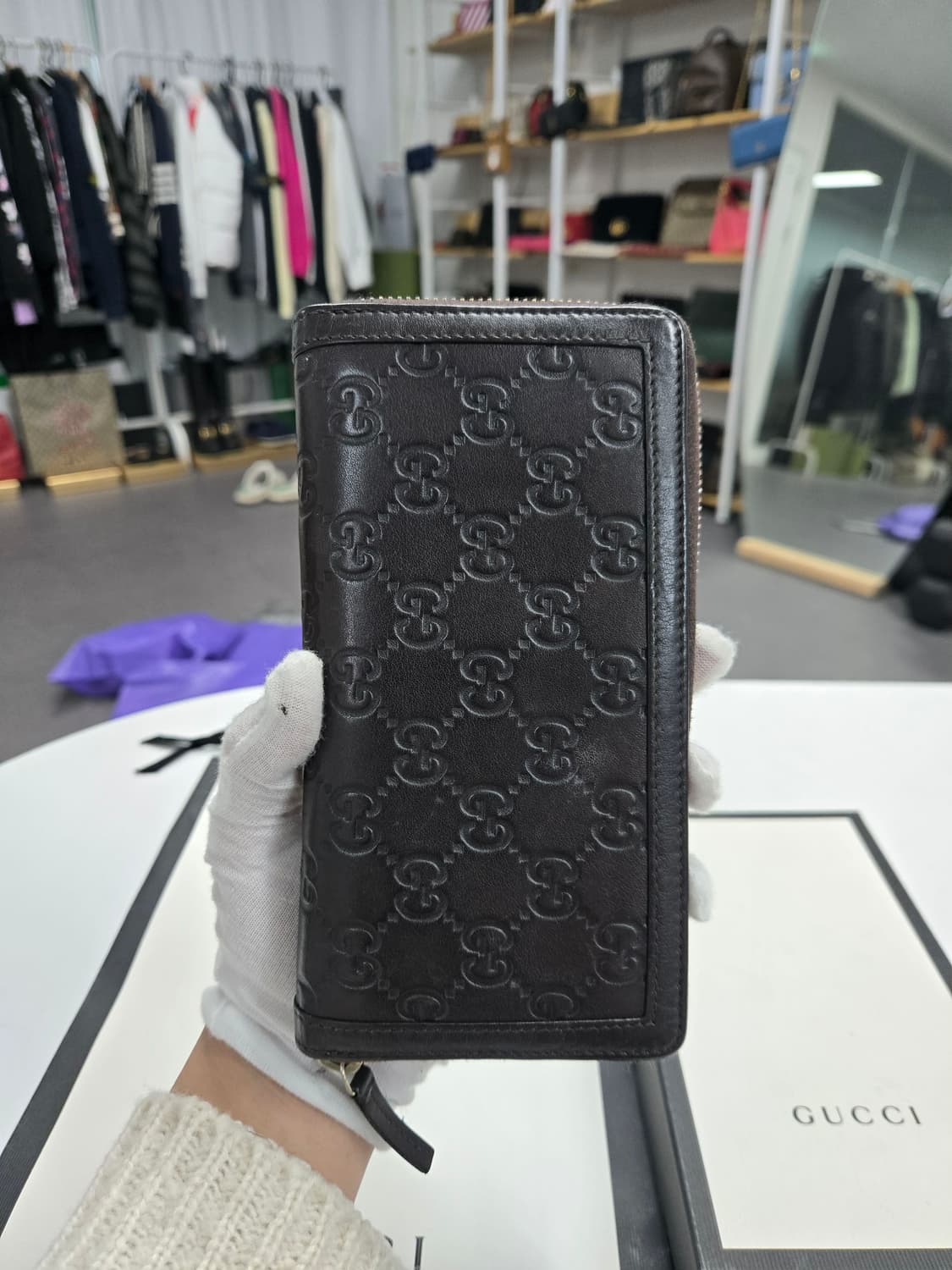 [40%할인] 구찌 인터로킹 지퍼돌이 장지갑 상품이미지2