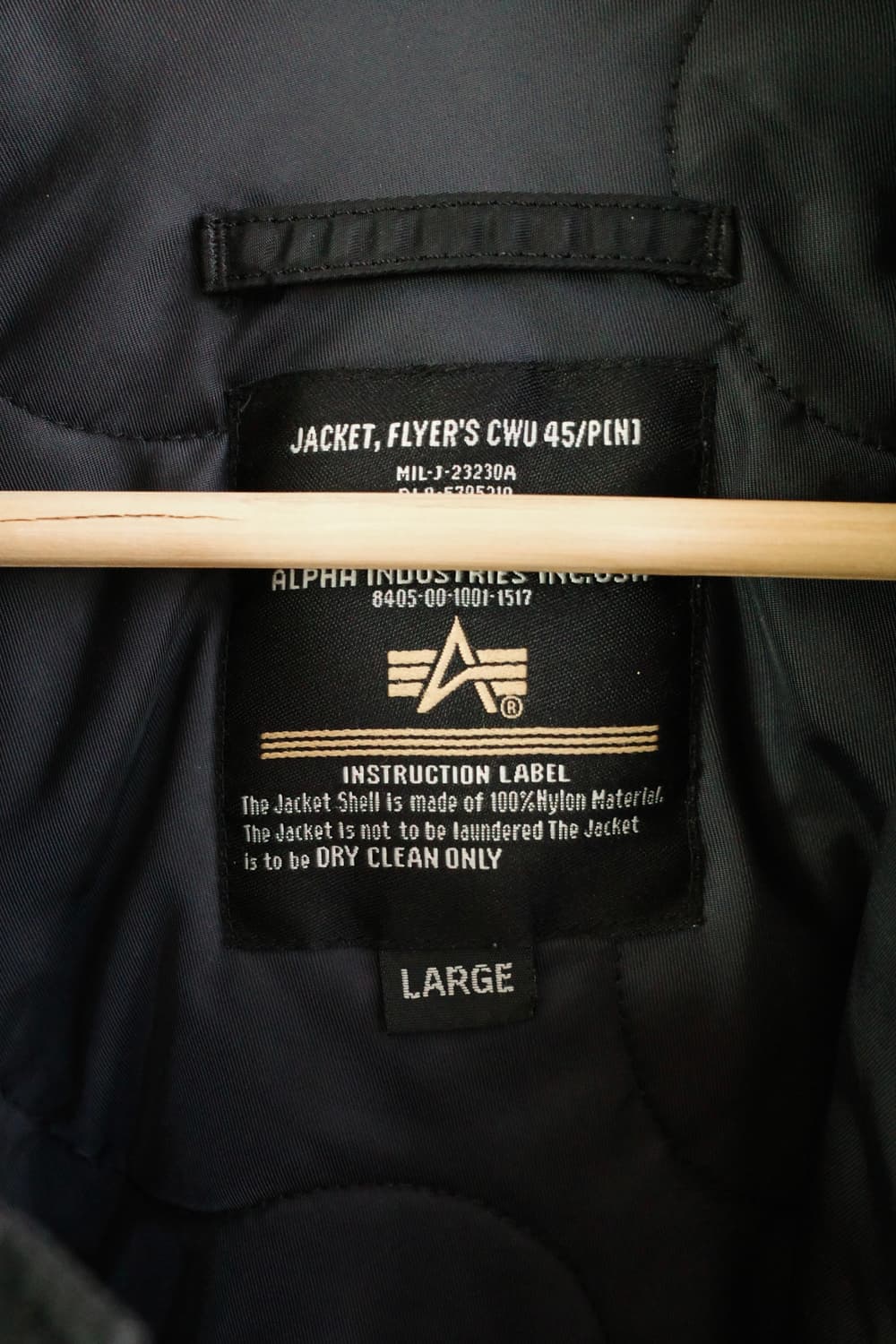 알파 인더스트리 cwu-45 항공점퍼  상품이미지10