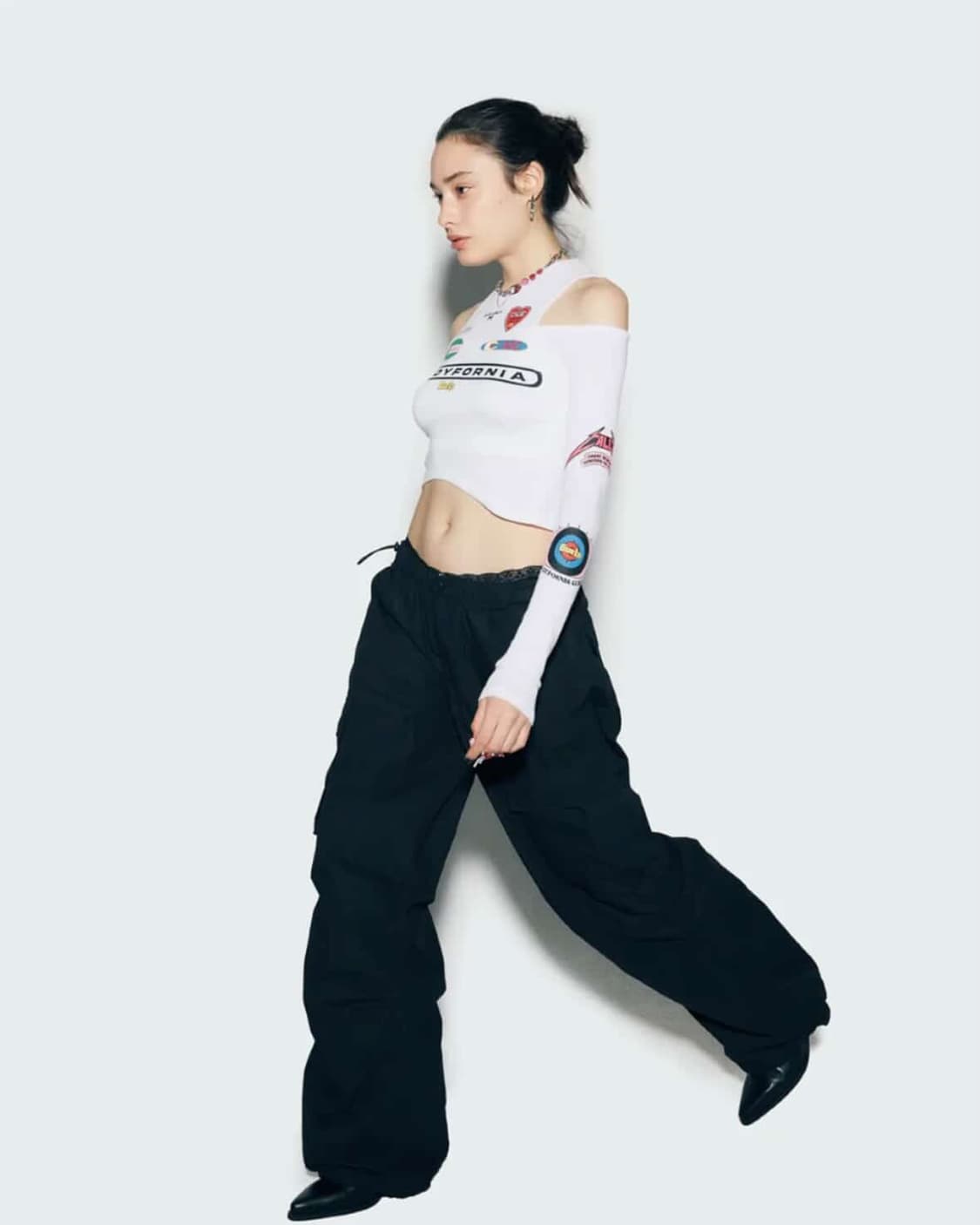 애즈이프캘리 파라슈트 카고팬츠 상품이미지1