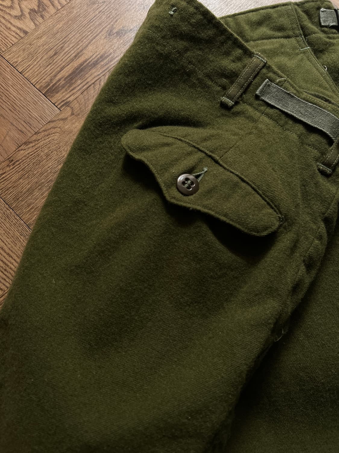 [38]50's 오리지널 U.S ARMY M-51 울 트라우저 팬츠 상품이미지5