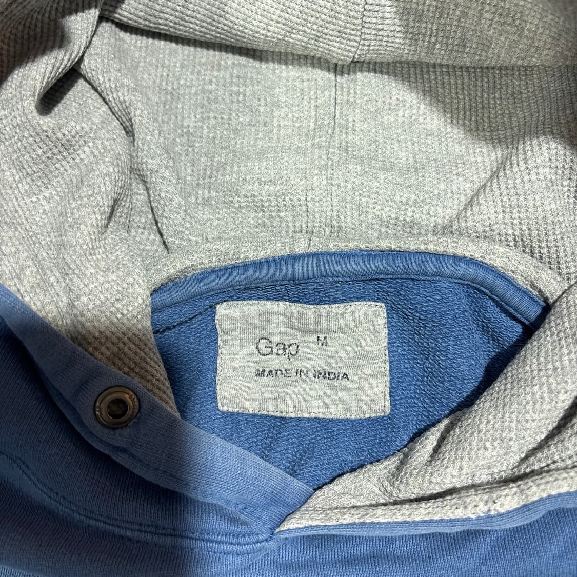 갭 블루 빅 로고 후드티 상품이미지5