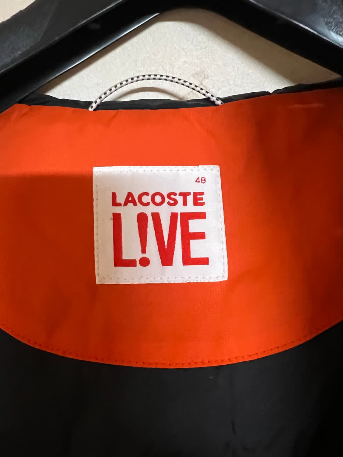 라코스테 LIVE 오렌지색 점퍼입니다 상품이미지2