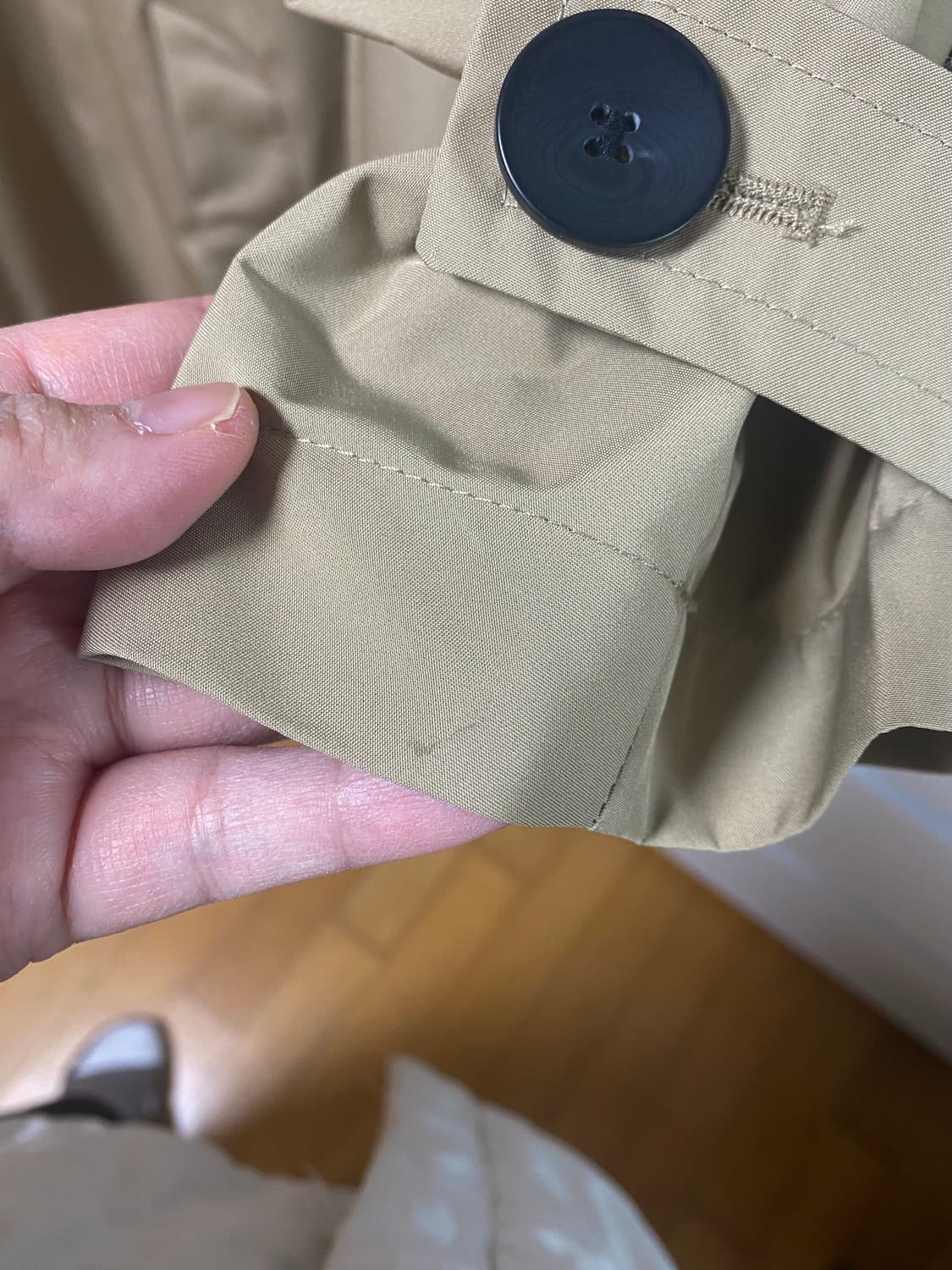 자라 레인코트 트렌치 (M/L) 상품이미지8