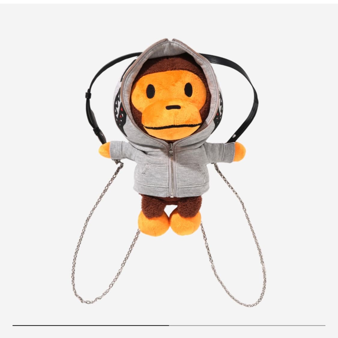 베이프 베이비 마일로 플러쉬돌 백팩 상품이미지1