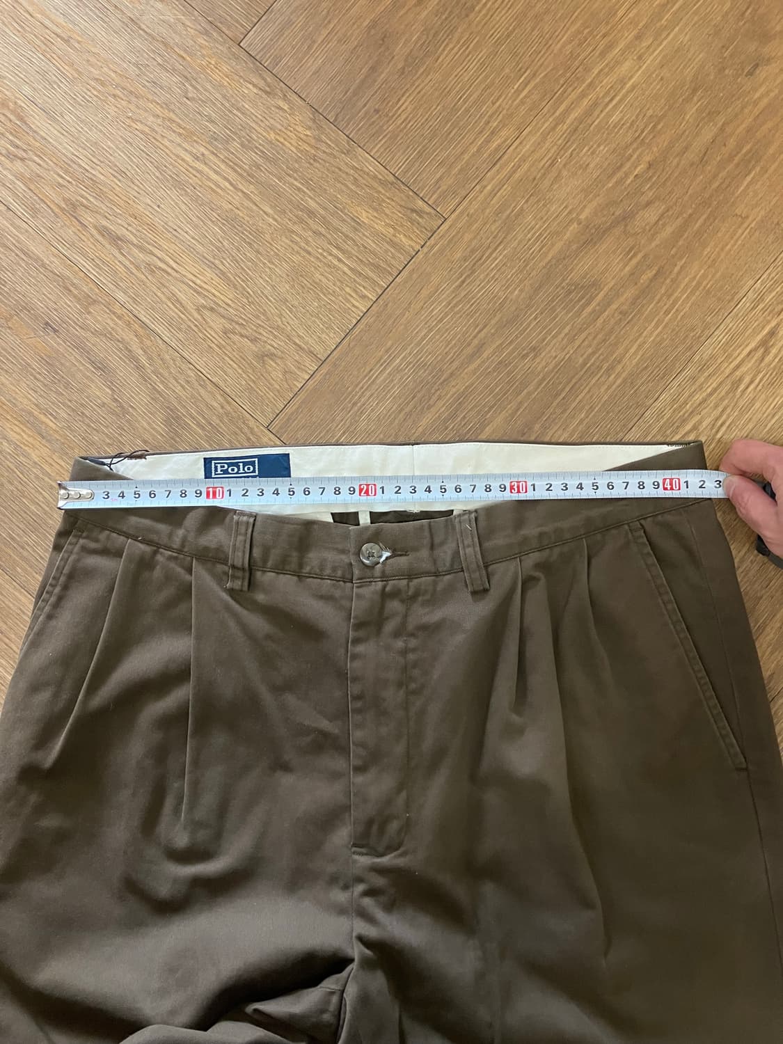 N130 폴로 치노팬츠 다크브라운 상품이미지7