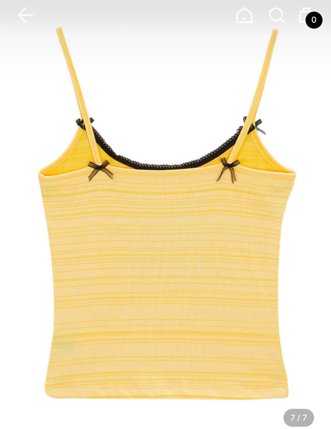 SUN-KISSED SLEEVELESS YELLOW 상품이미지3