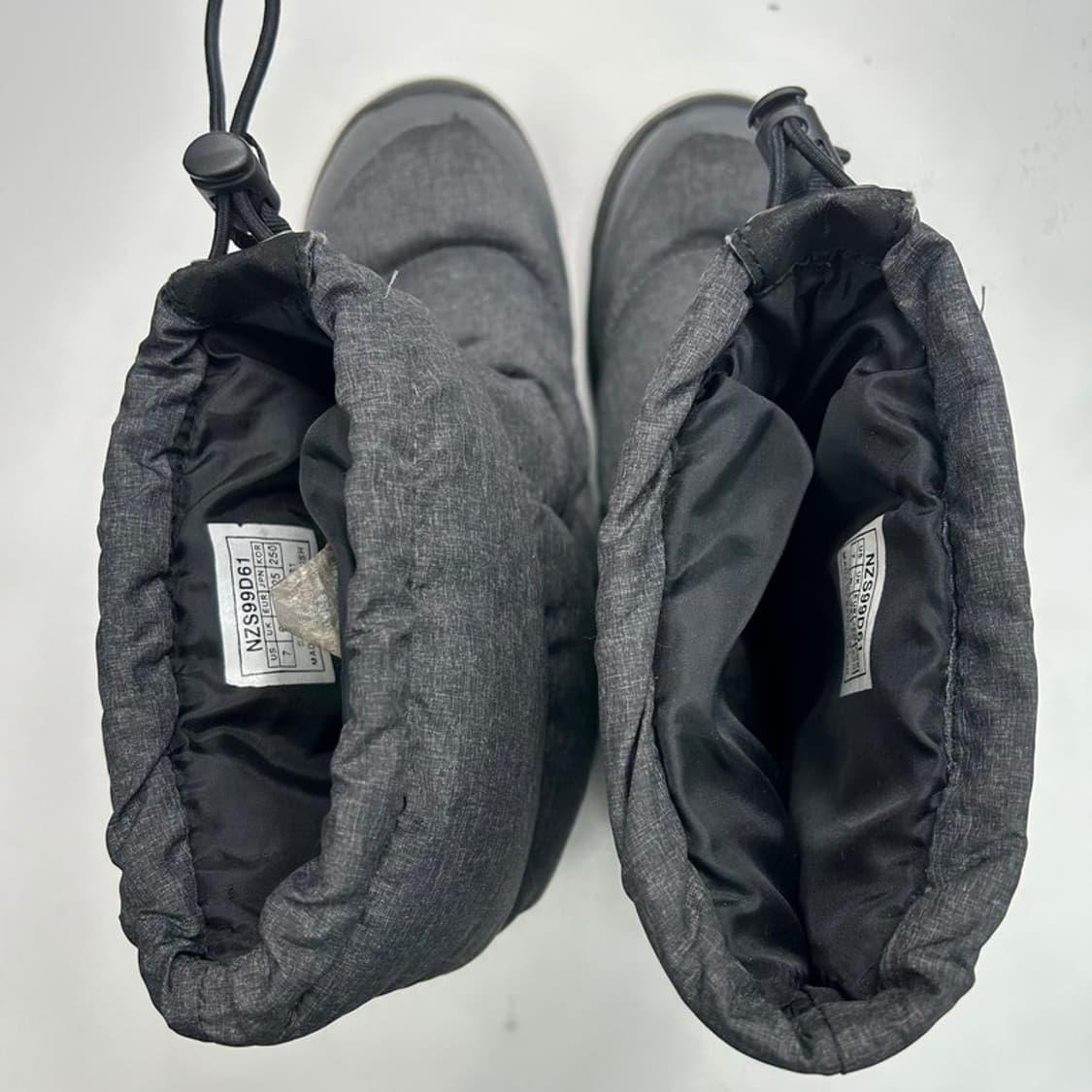 노스페이스 패딩부츠 차콜 250 상품이미지5