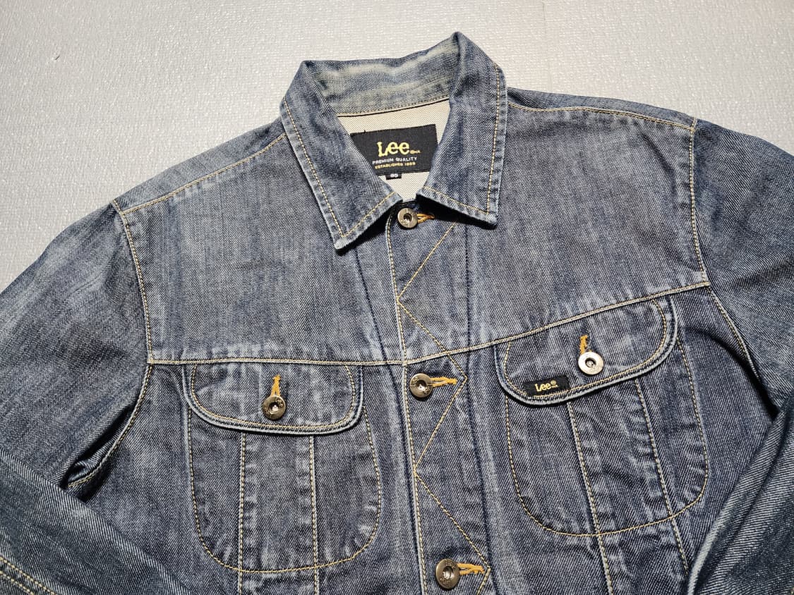 빈티지 90's Lee 데님 트러커 자켓 상품이미지2