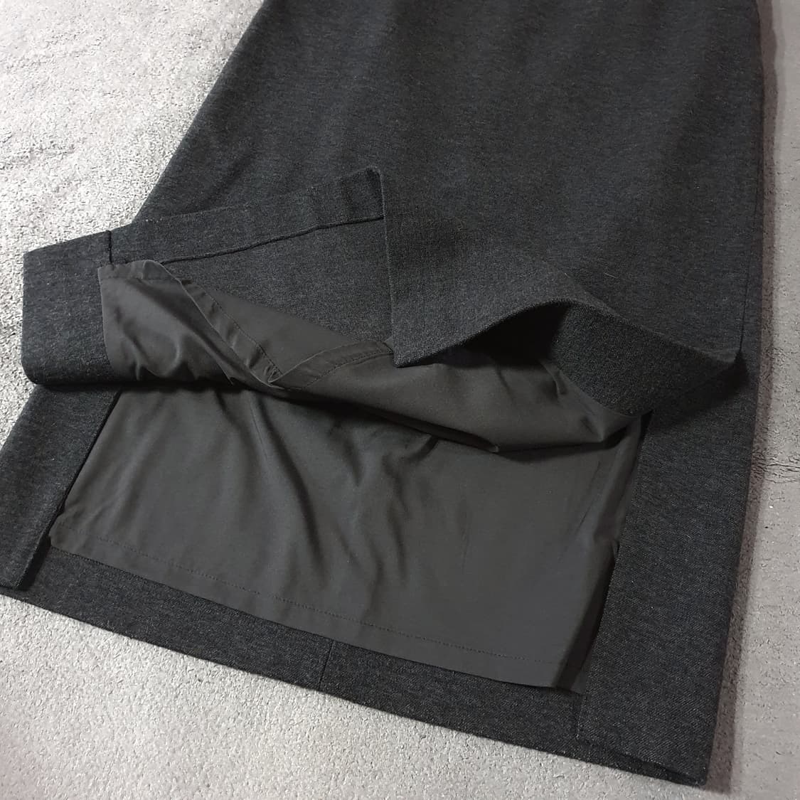 시에 스커트 1 차콜 상품이미지2