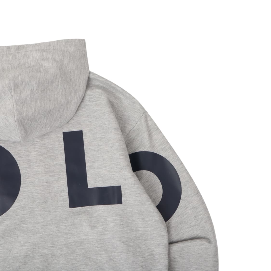 폴로 랄프로렌 헤더 그레이 코튼 폴리 후드티 상품이미지6