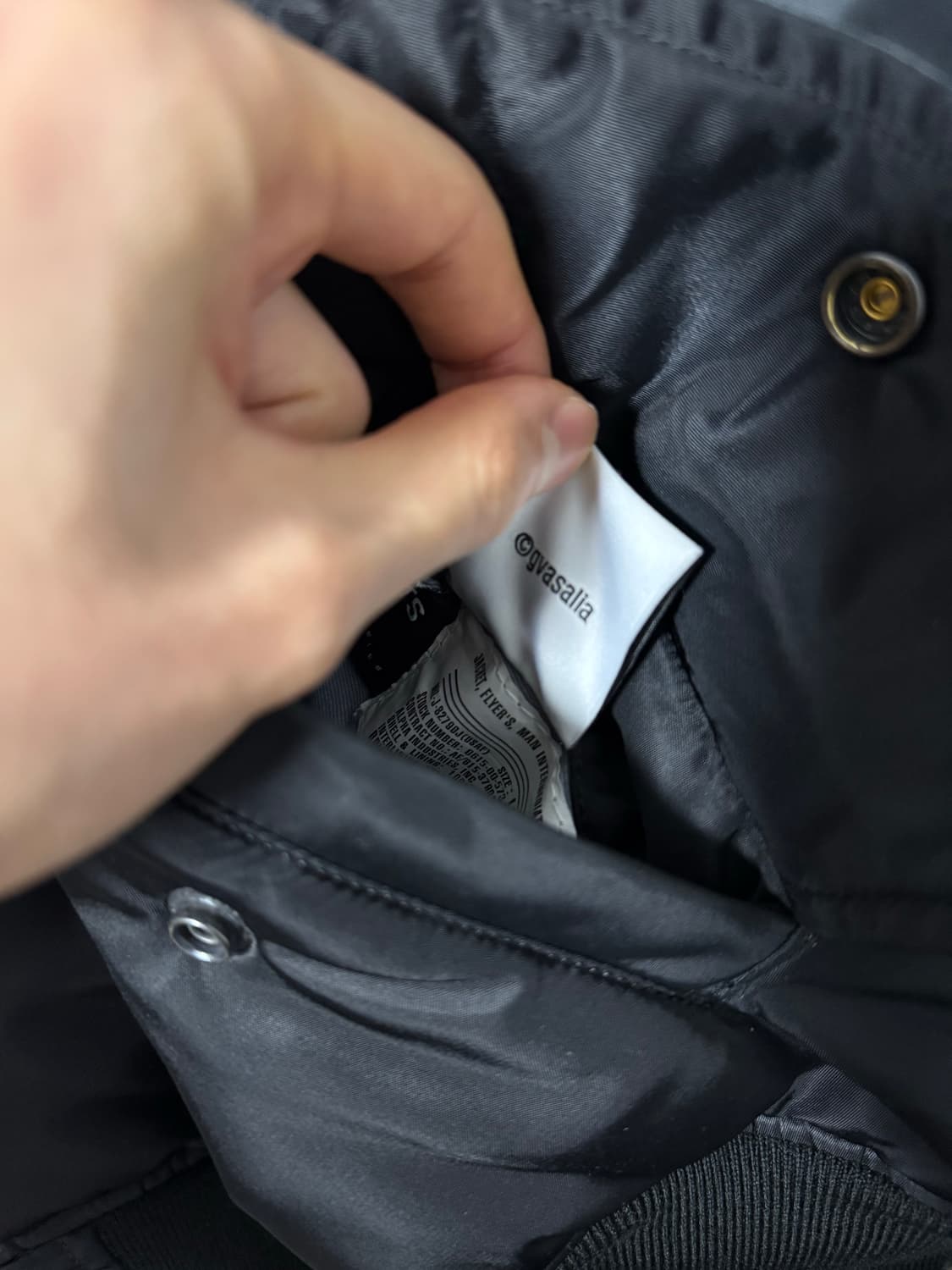 베트멍 마원 리버시블 크롭 봄버 자켓 L 사이즈 상품이미지5