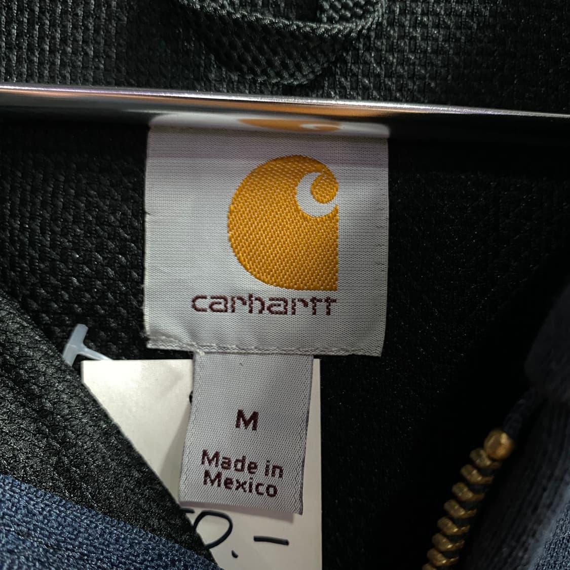 칼하트 네이비 써멀 후드 집업 B3200 상품이미지4