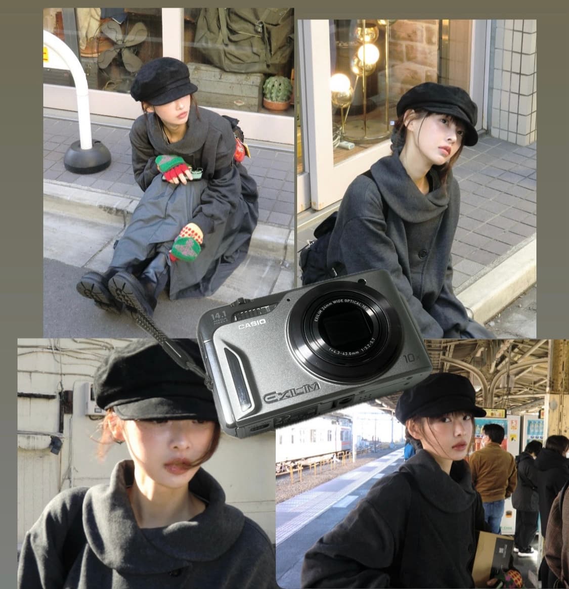 디자인 예쁜 츄 디카 카시오 엑슬림 EX-H15 작례o 상품이미지1