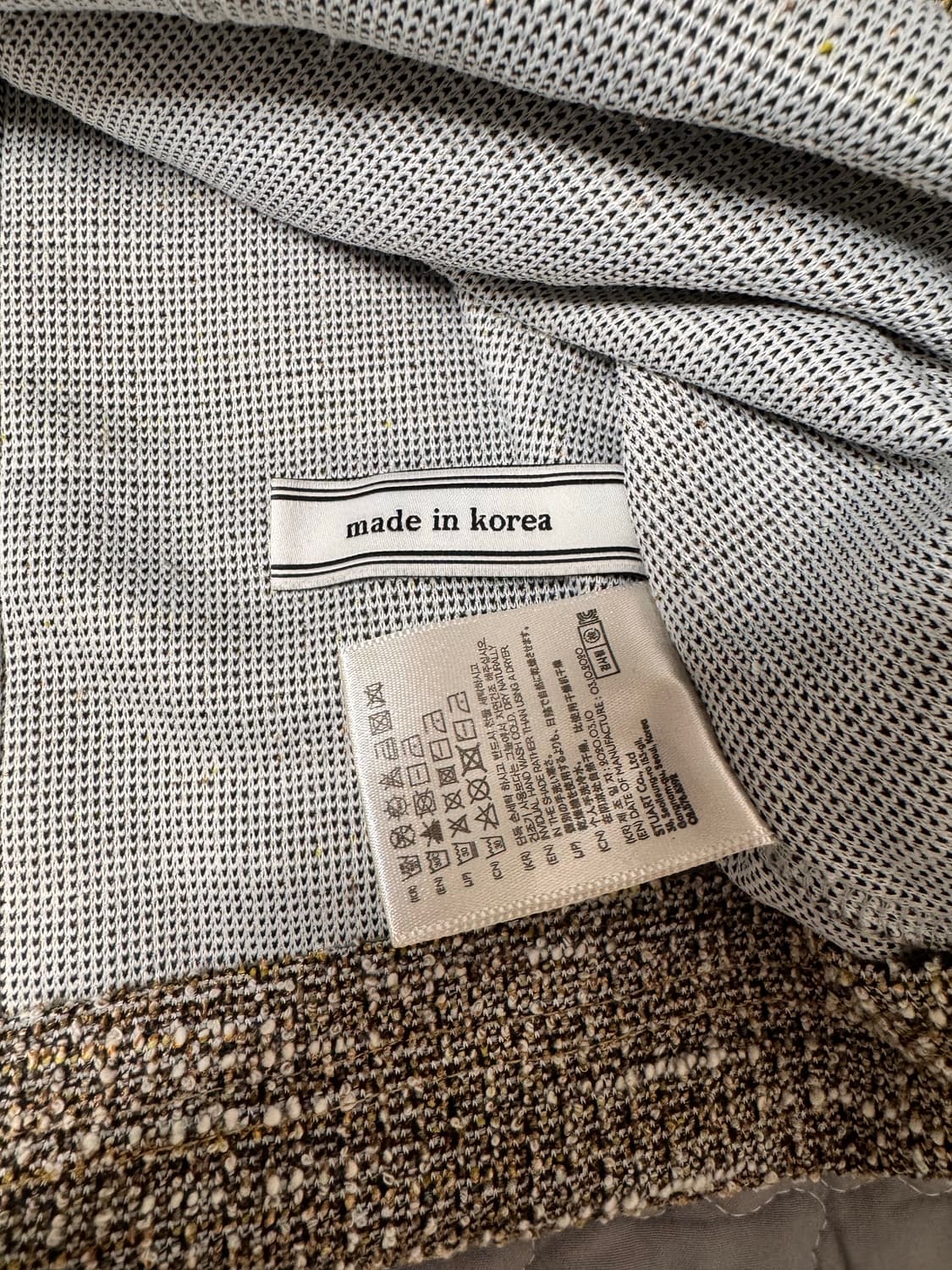 앤더슨벨 썸머 부클 보트 넥 풀오버 M 상품이미지6