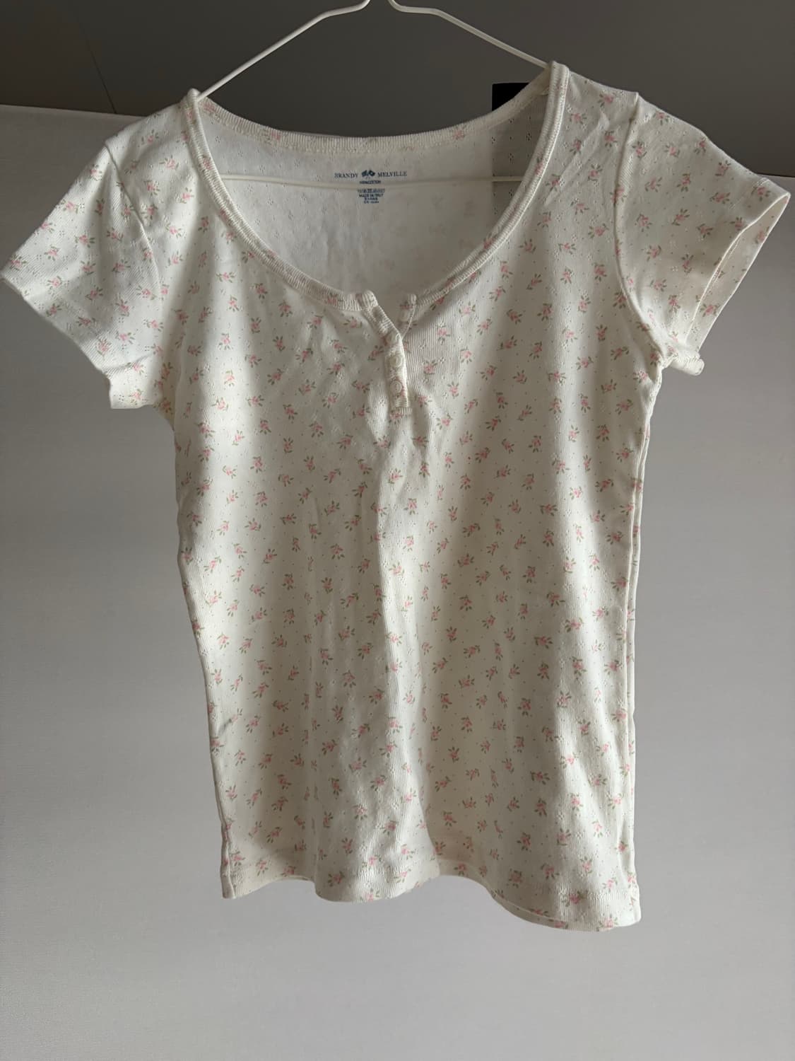 브랜디멜빌 꽃무늬 플라워 반팔티 상품이미지1