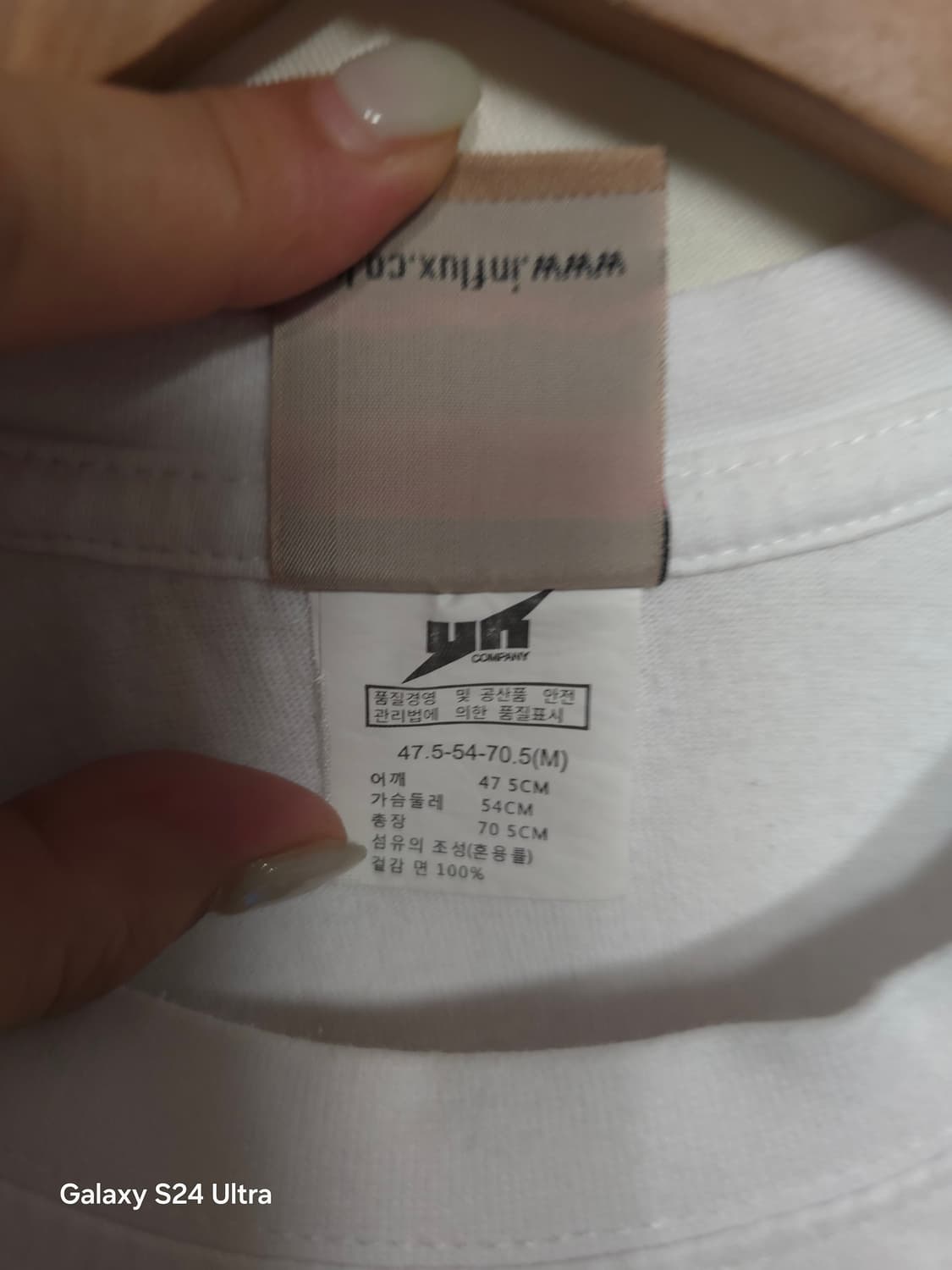 플루크 화이트 백프린팅 반팔티 M ✨️정품✨️
 상품이미지6