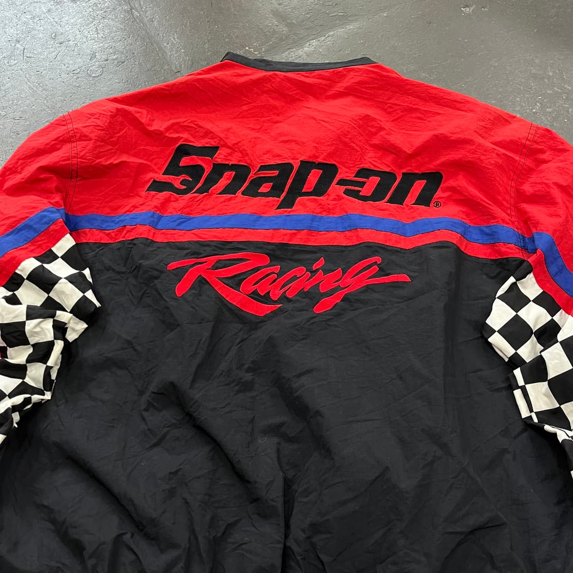 00‘s 올드스쿨 레이싱 나일론 자켓 100- 상품이미지6