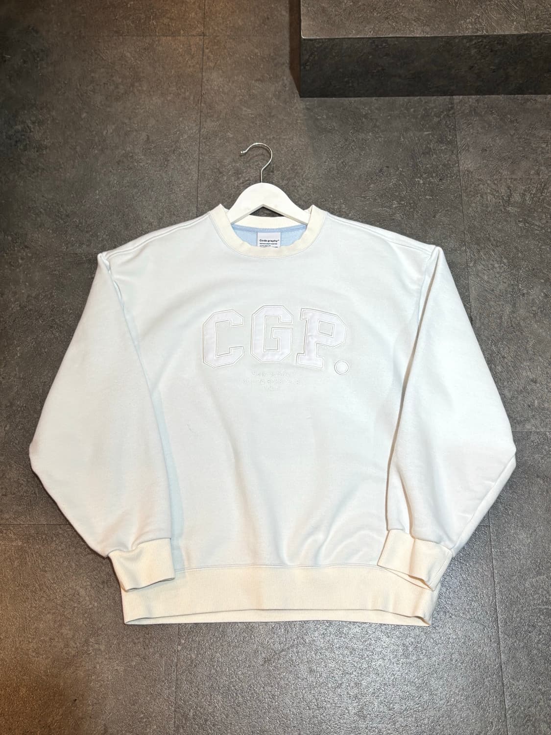 CGP 코드그라피 맨투맨 기모 S 상품이미지2