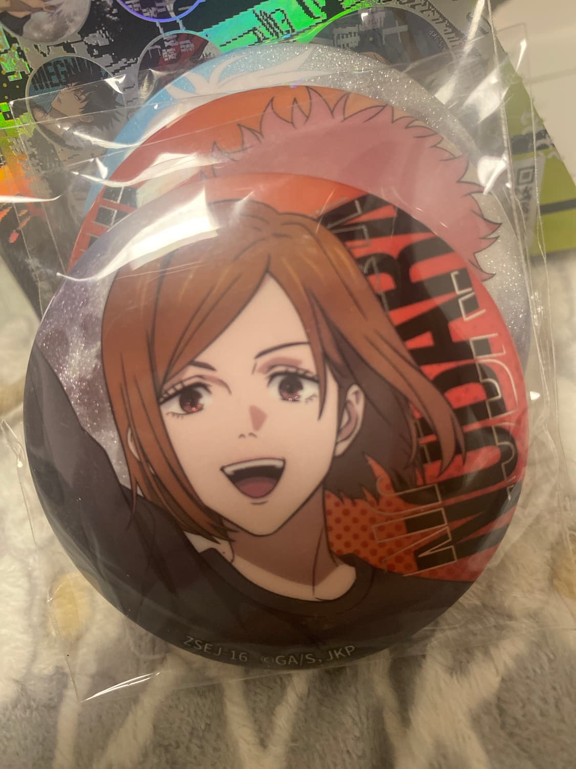 주술회전 캔뱃지10종 상품이미지1