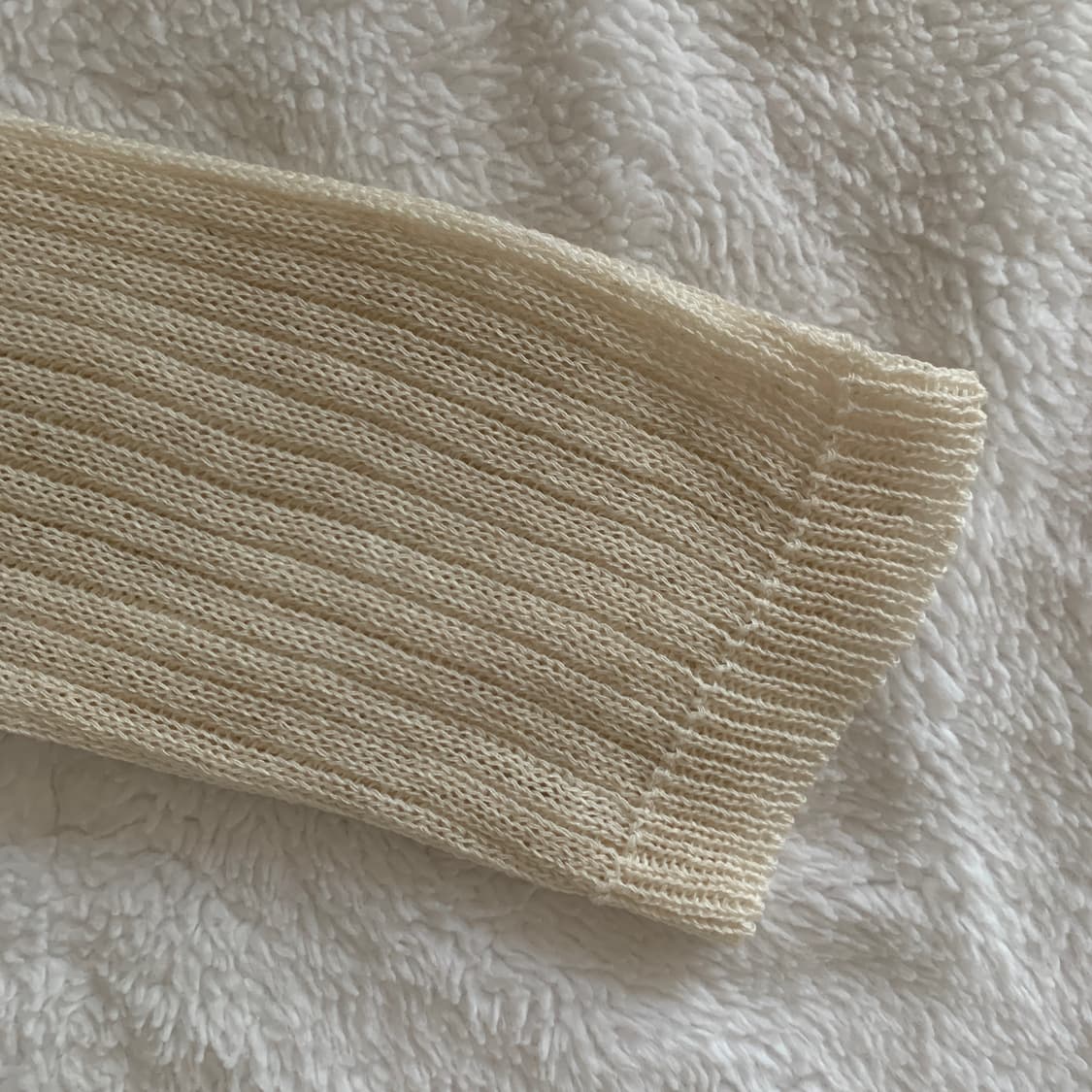 제니 아일렛 여름 골지 여리여리 브이넥 니트 가디건 상품이미지6