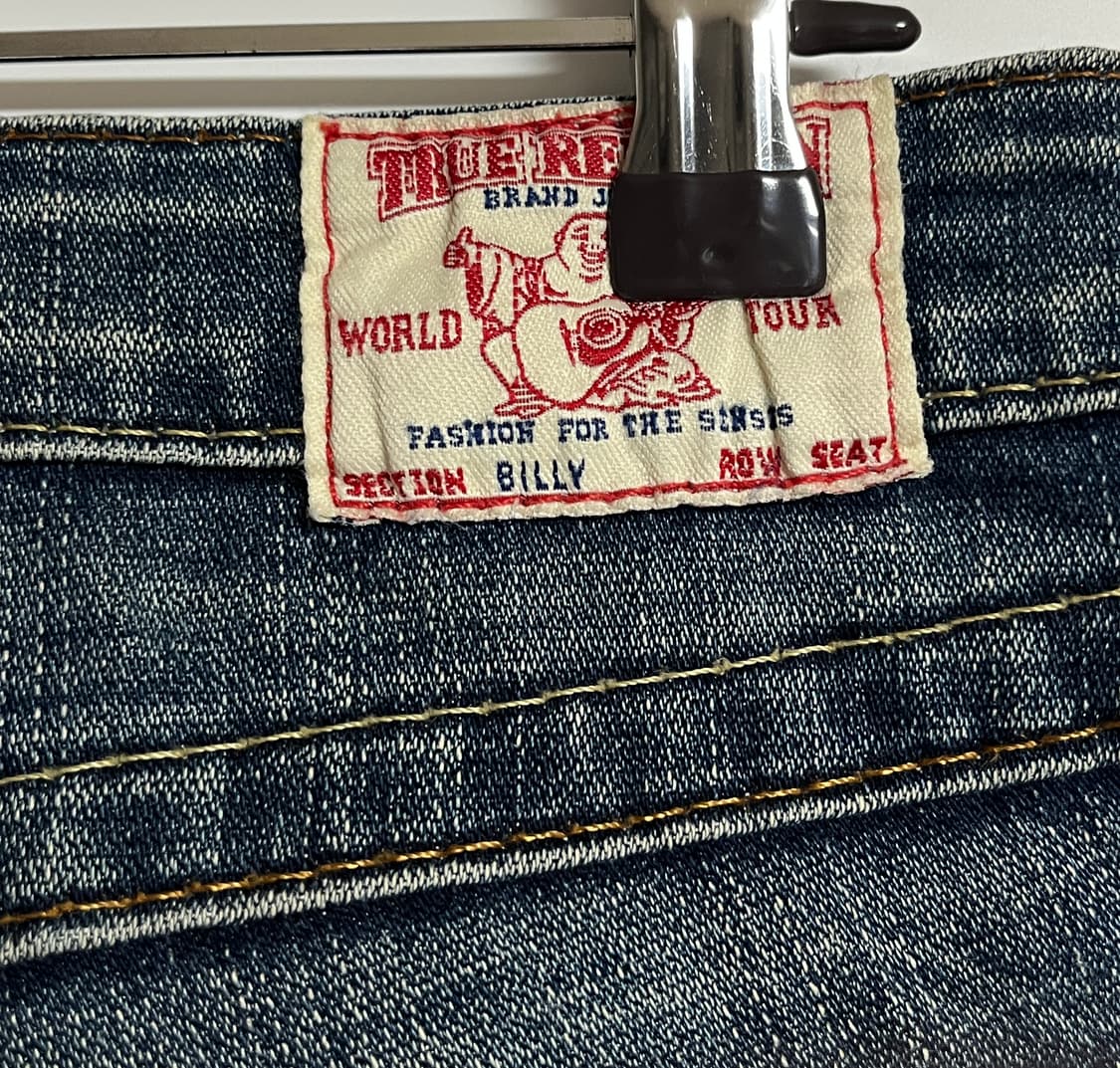 트루릴리젼 빌리 세미부츠컷 로우라이즈 데님팬츠 청바지 27 상품이미지7