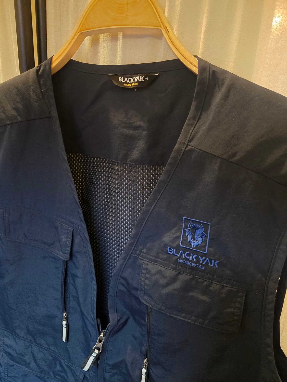 블랙야크 워크웨어 조끼 네이비 105 상품이미지3