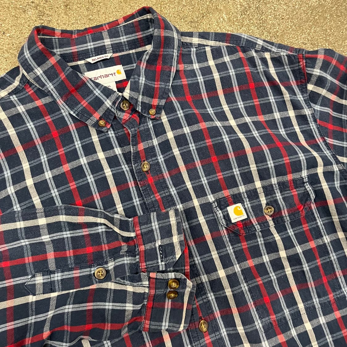 Carhartt 체크 셔츠 (110) 상품이미지4