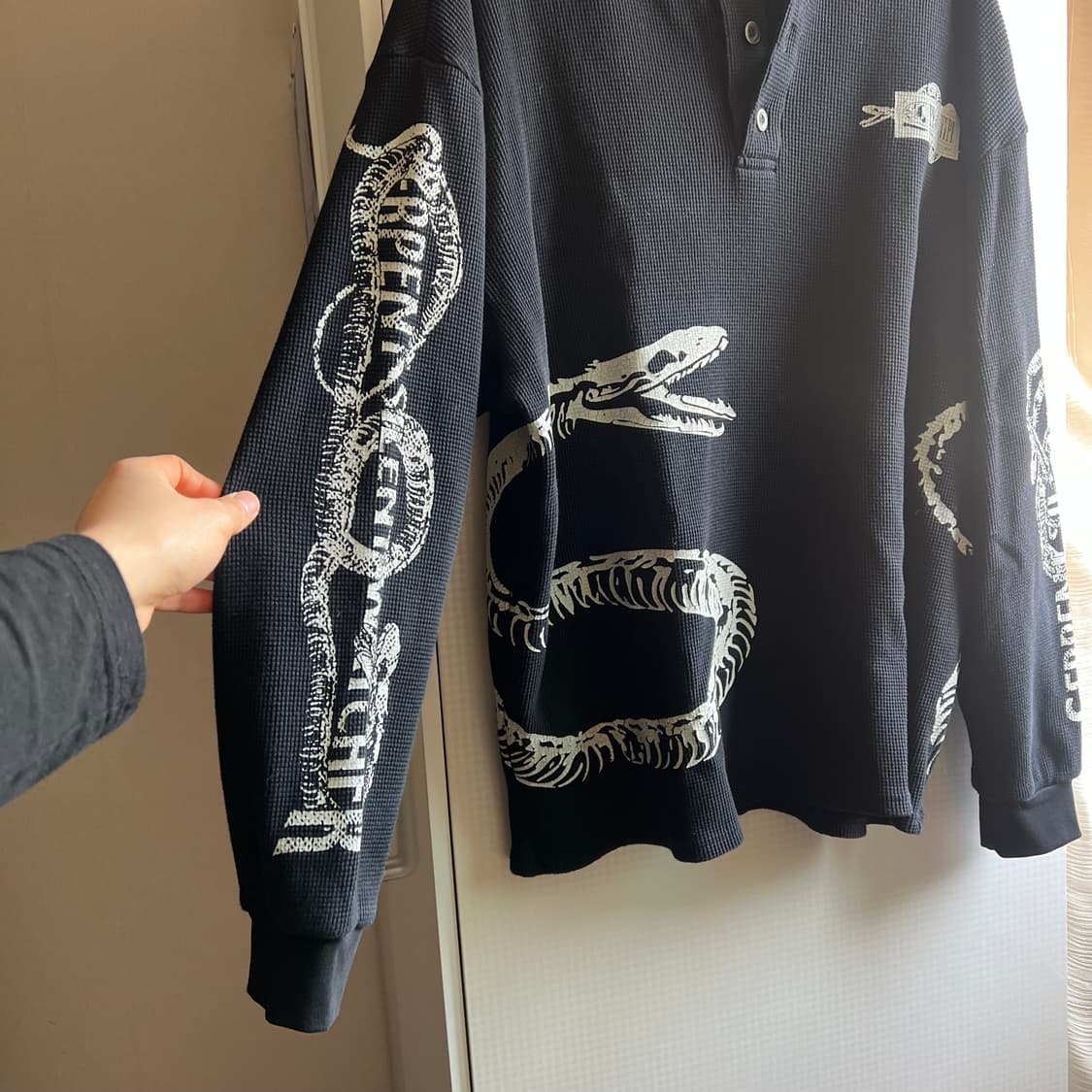 프로토타입 스네이크 헨리넥 M 블랙 상품이미지3