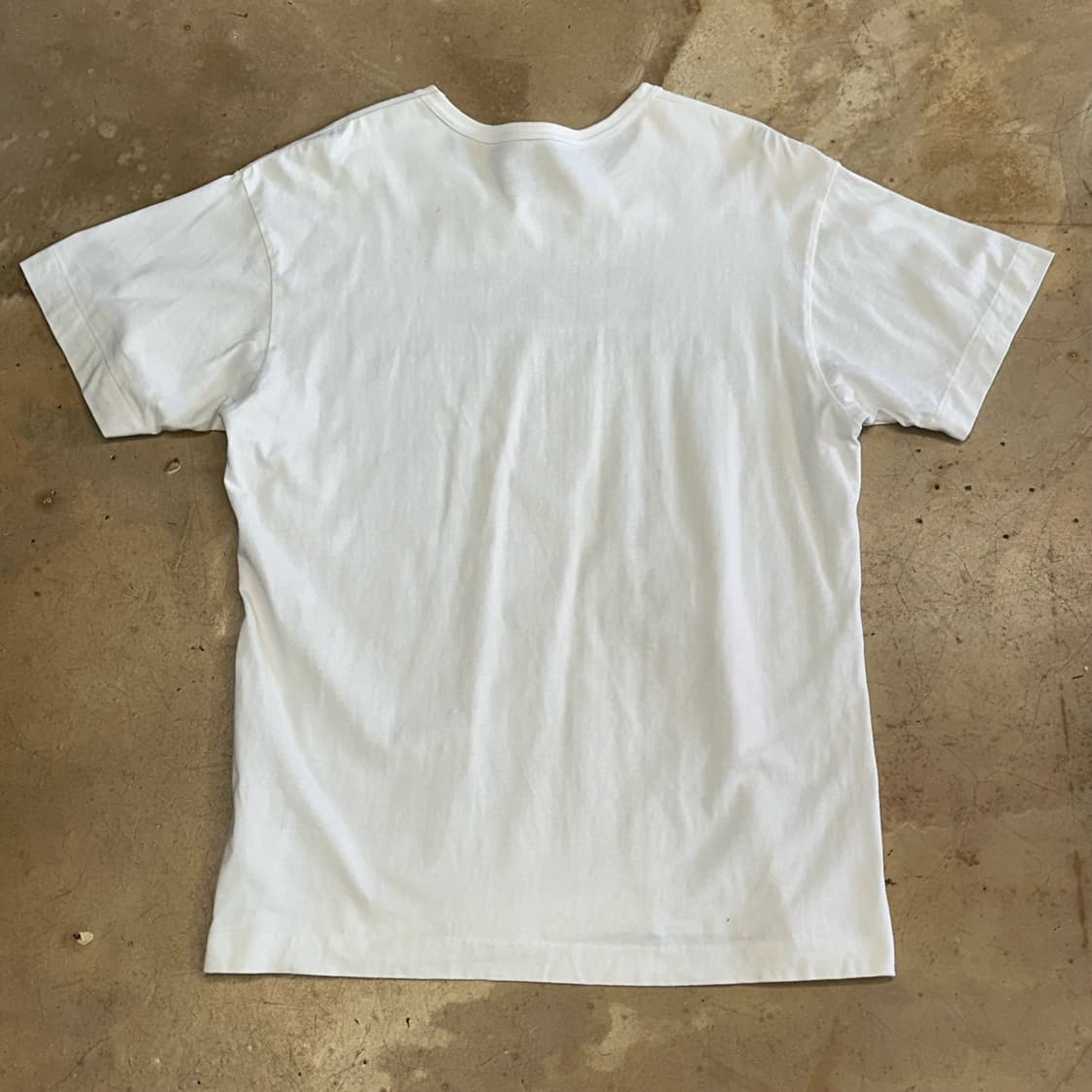 XL 꼼데가르송 레터링 반팔티  상품이미지3