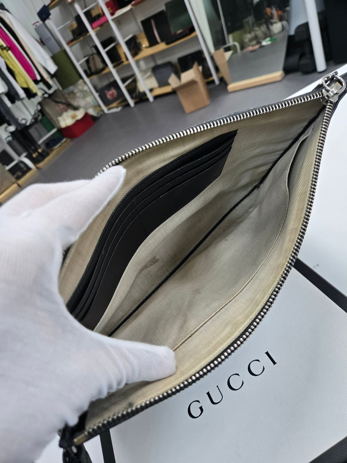 [50%세일] 구찌 킹스네이크 클러치백 상품이미지6