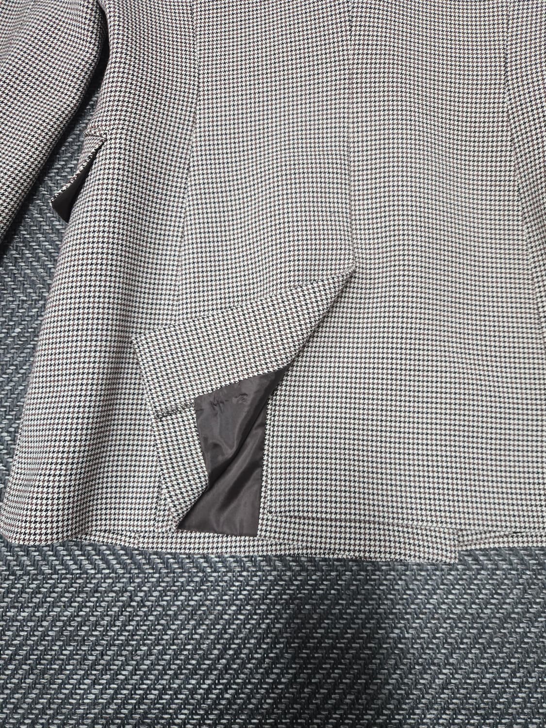 모조에스핀 MOJO.S.PHINE 더블 버튼 체크 자켓 상품이미지5