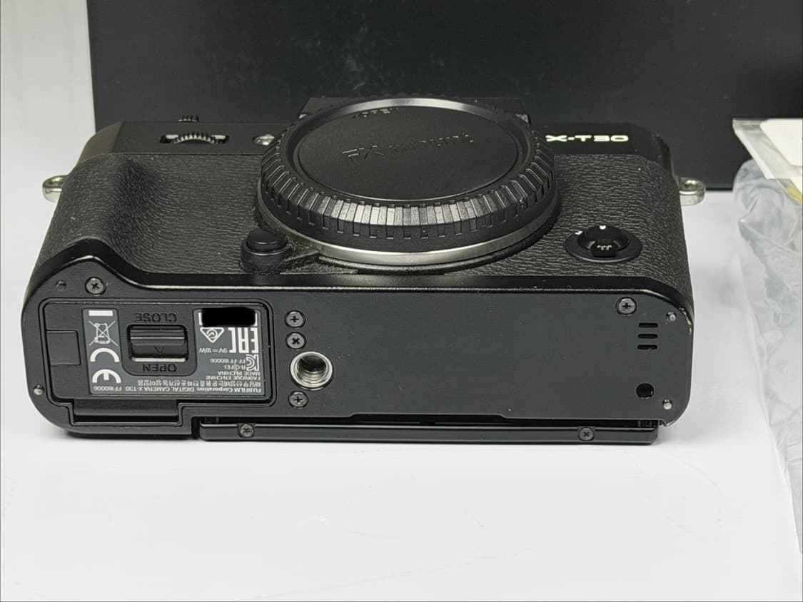 후지필름 X-T30 블랙 미러리스 카메라 바디 상품이미지6