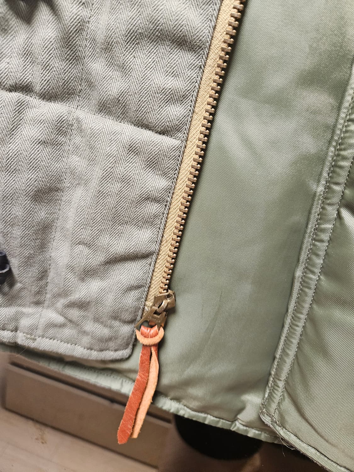 버즈릭슨 USN 밀리터리 다운베스트 상품이미지3