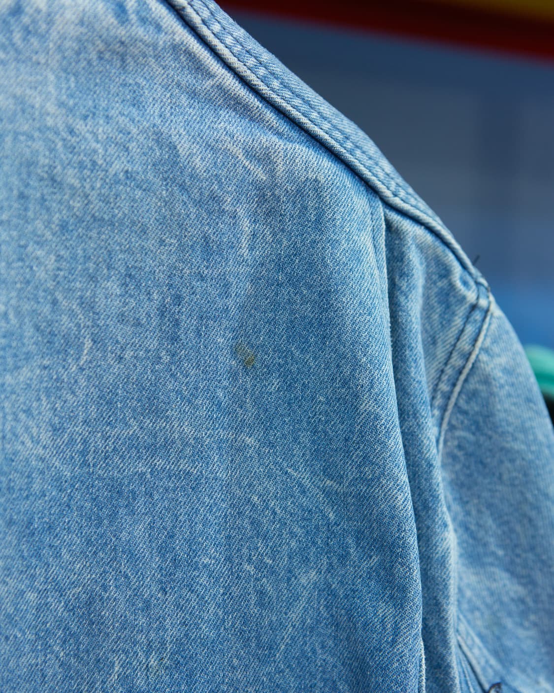 80s 엘엘빈 데님 헌팅 자켓 상품이미지9