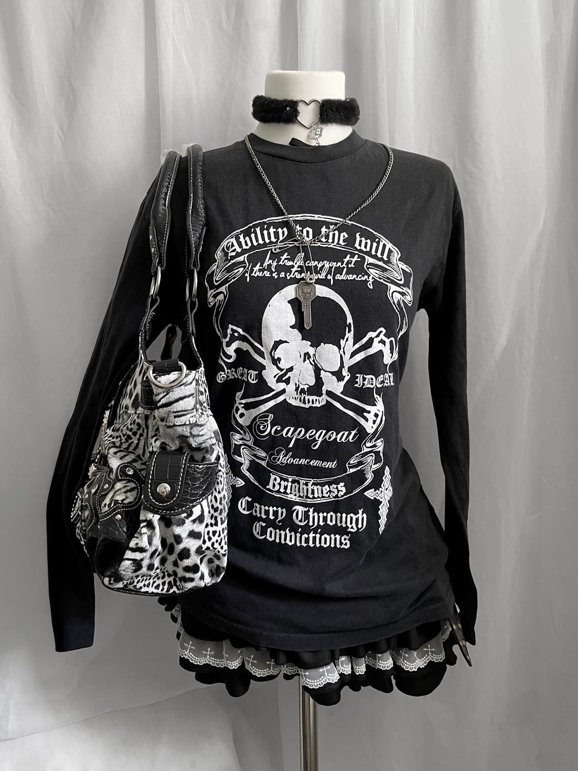 Punk Skull top 펑크 상품이미지1