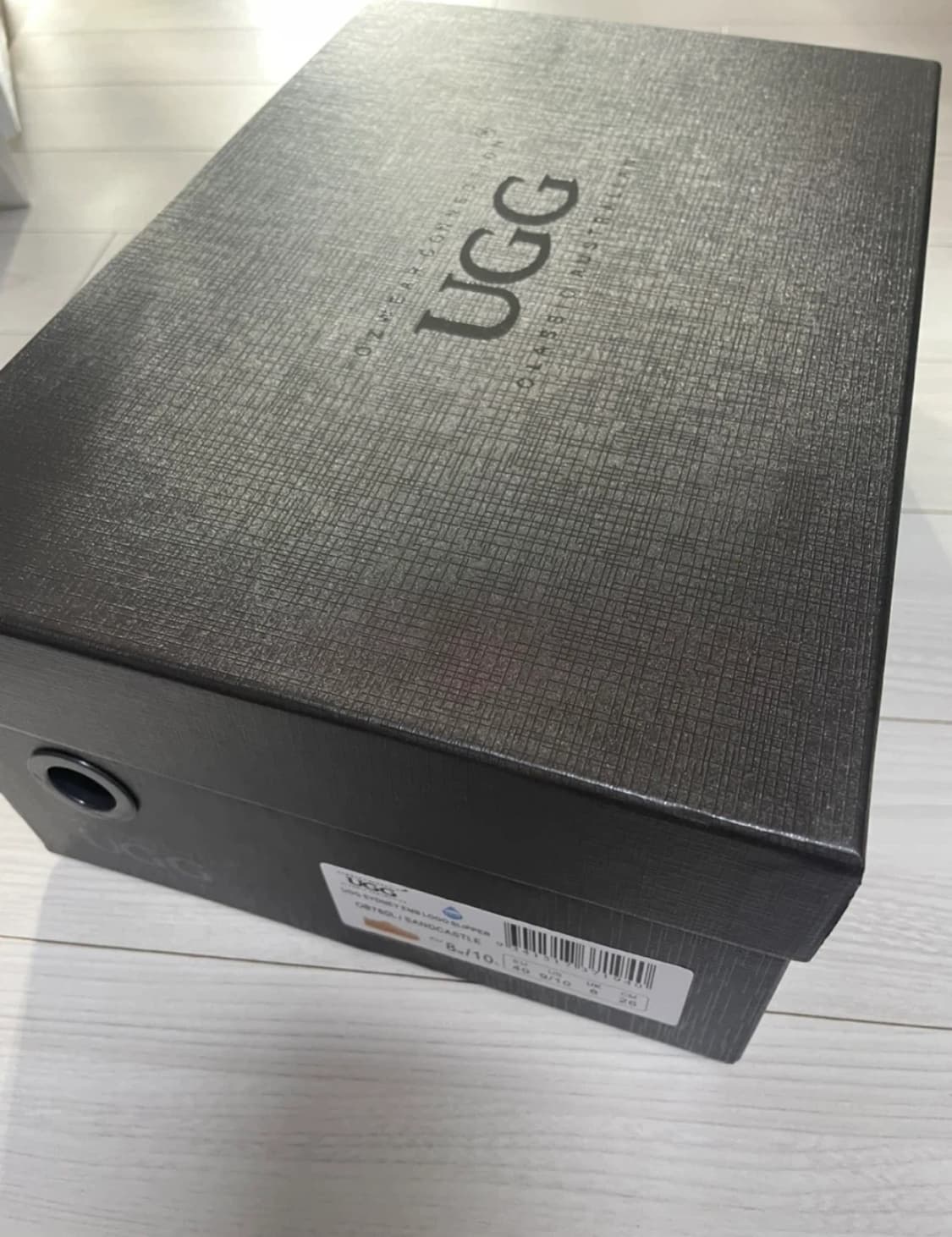 UGG 어그 시드니 엠보 로고 슬리퍼 260 새상품 상품이미지5