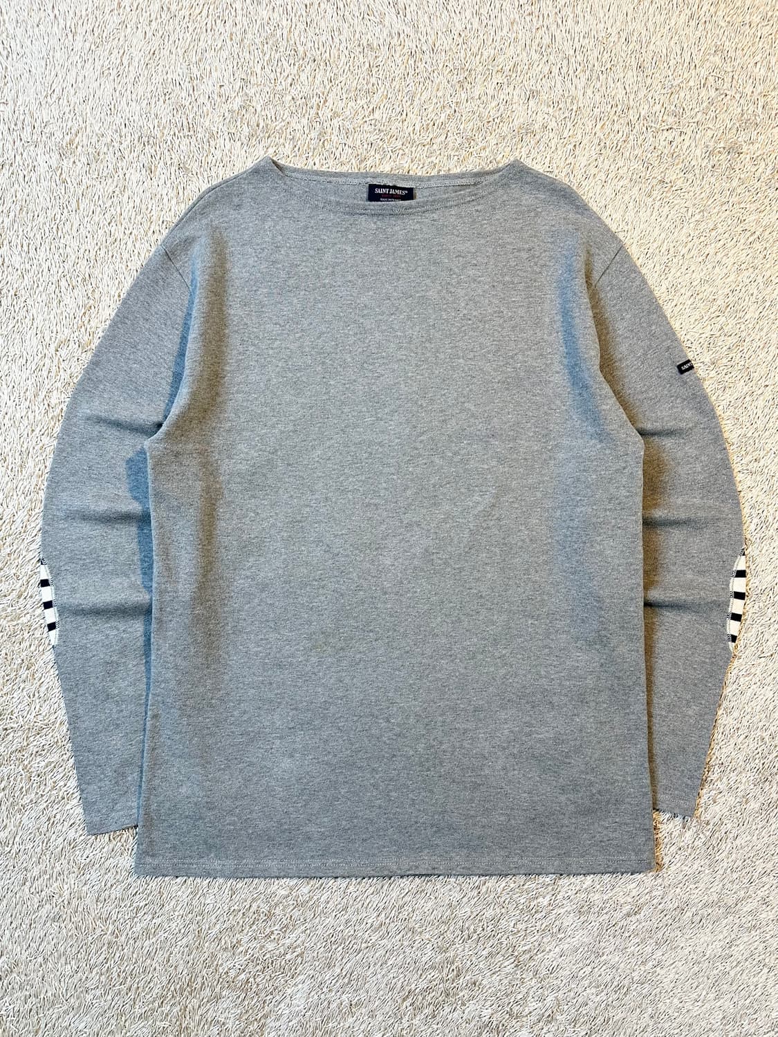 세인트제임스 SAINT JAMES 길도 엘보패치 긴팔 티셔츠 상품이미지1