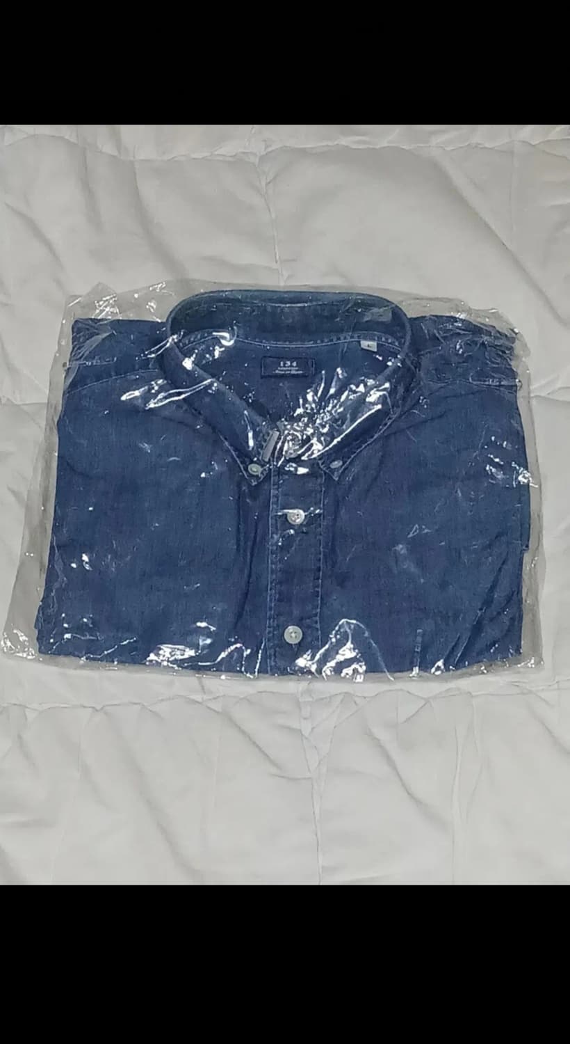 [판매] Kamakura Shirts가마쿠라 카마쿠라 샴브레이 데님 셔츠 상품이미지9