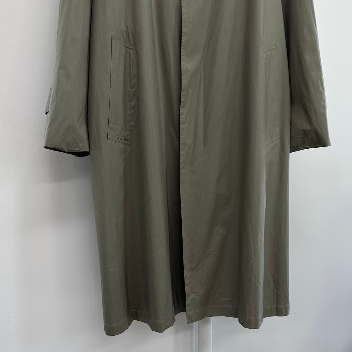 버버리 실크 100% 맥코트 상품이미지5