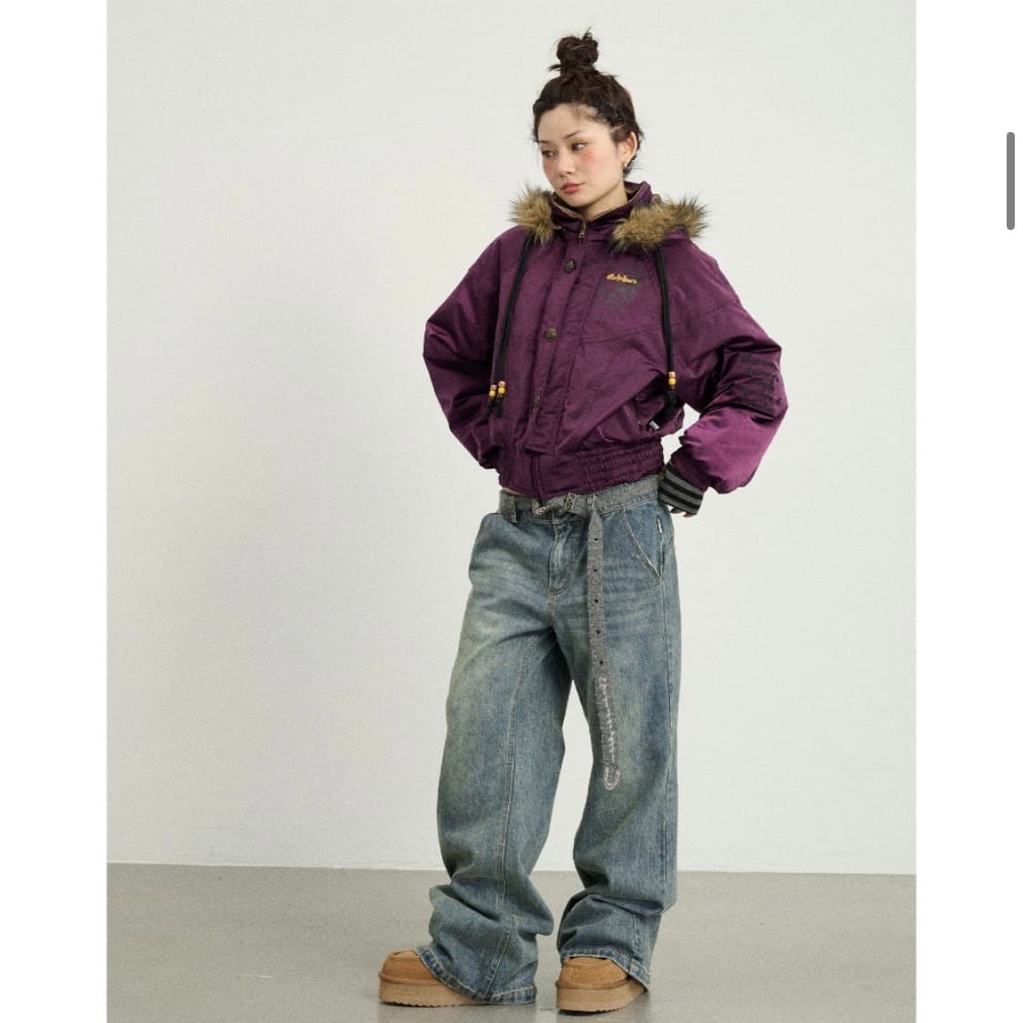 DEAR MY KIKO Achihara 디어마이키코 아치하라 패딩 자켓 상품이미지2