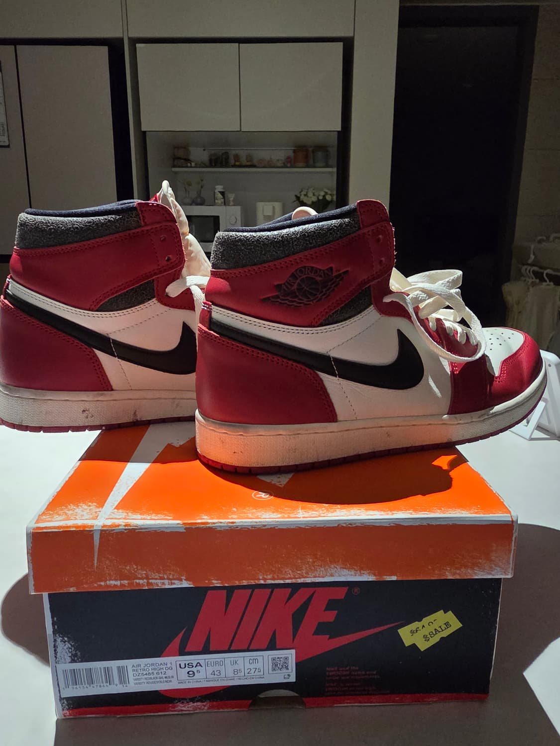 2022 조던 1 레트로 하이 OG 시카고 275 상품이미지3