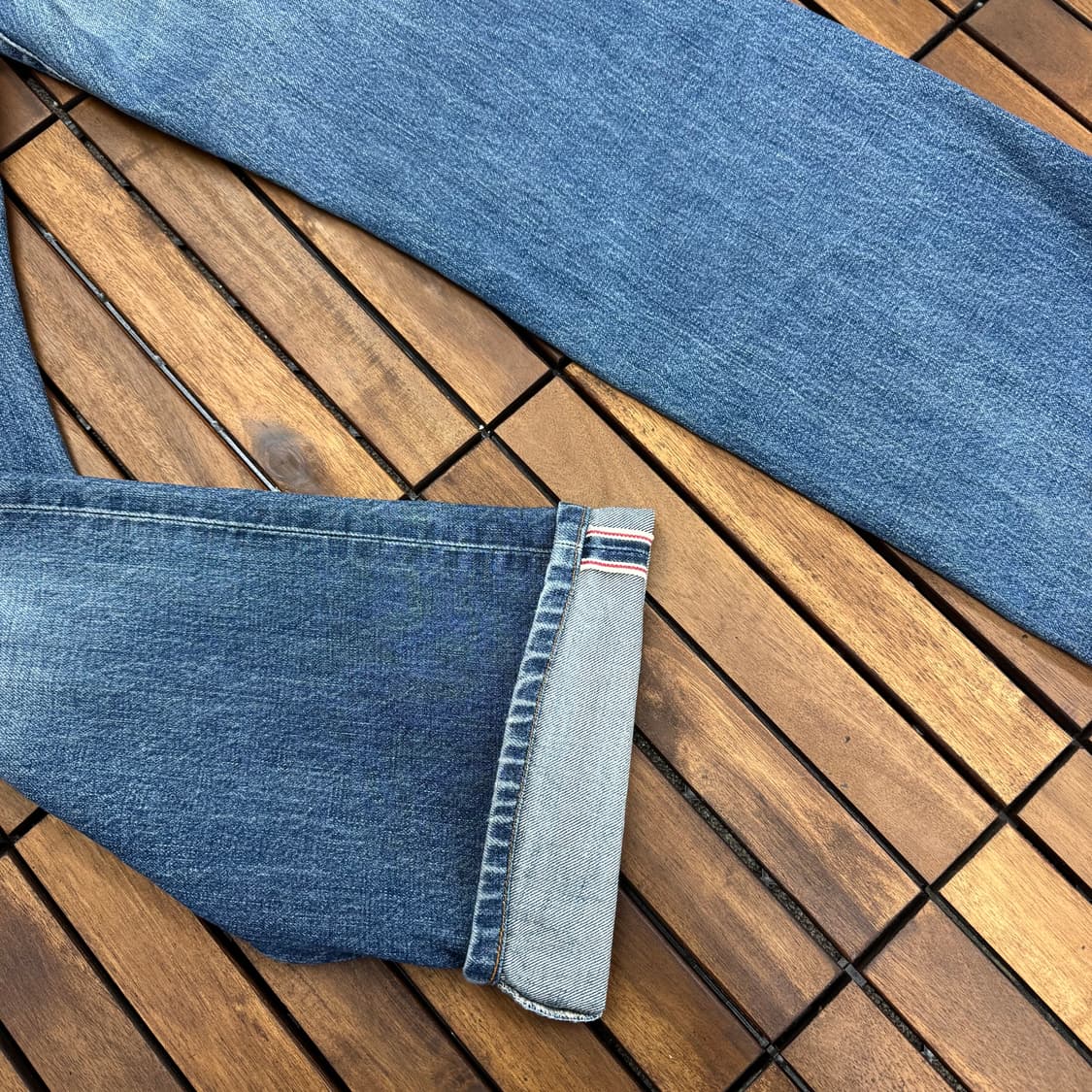 90s 랭글러 블루벨 웨스턴웨어 1701 셀비지 데님 (30)  상품이미지5