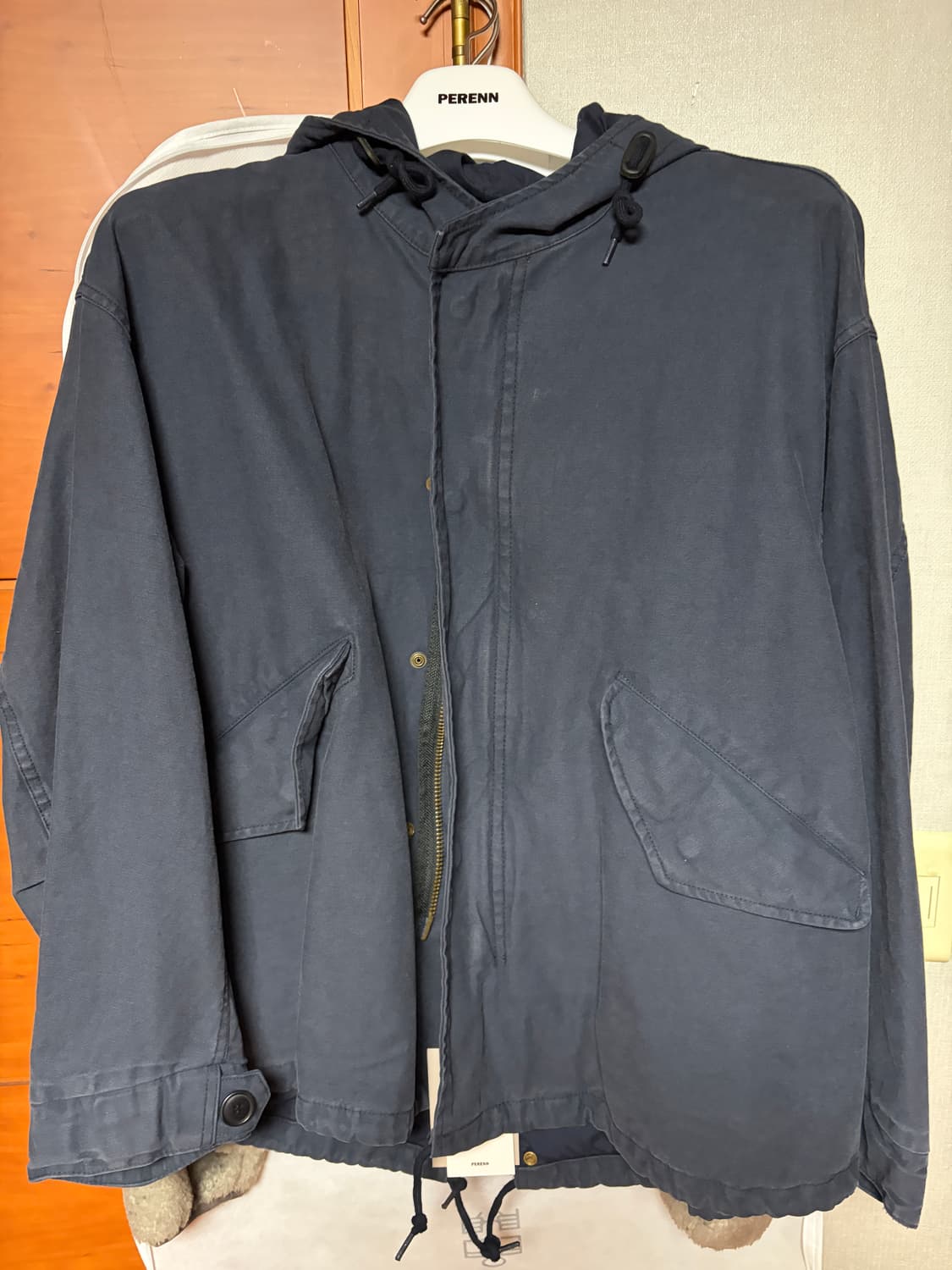 [1] 퍼렌 m51 숏파카 네이비 상품이미지1