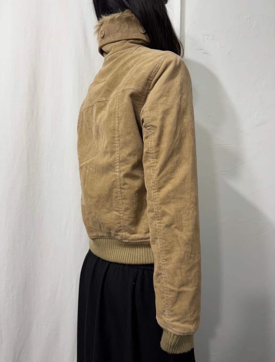 빈티지 코듀로이 털 자켓 상품이미지3