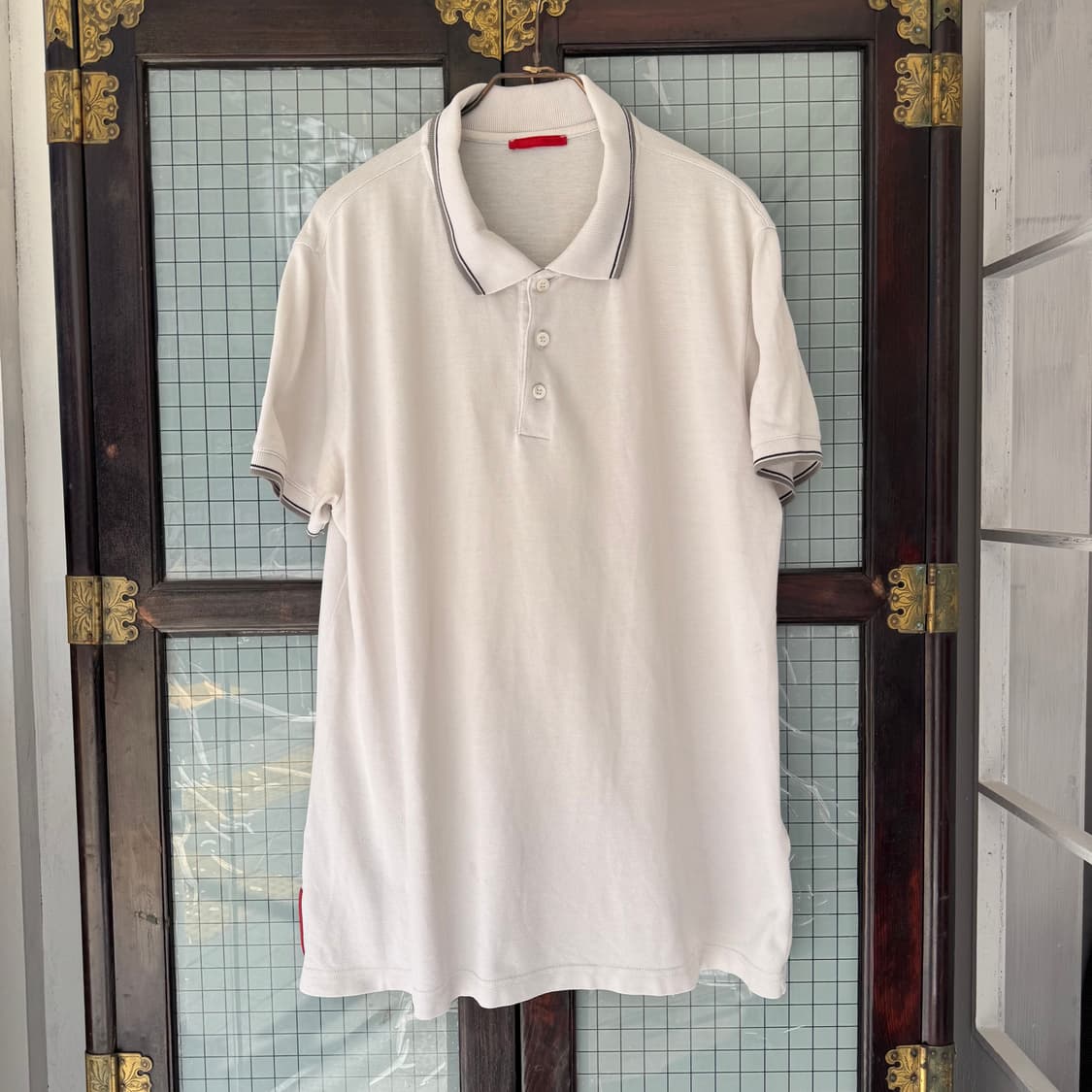 프라다 스포츠 버튼업 폴로 셔츠 상품이미지5