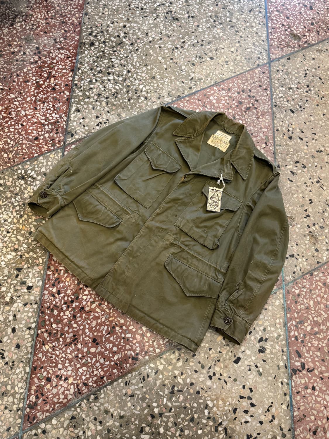 오리지널 미군 M-1950 필드자켓 (S) 상품이미지2