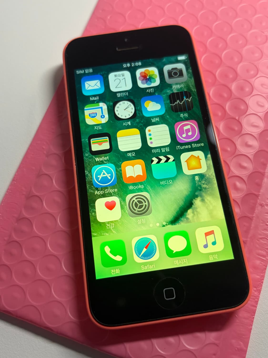 [5월 6일 예약구매] 아이폰 5c 핑크 16기가 #9602 상품이미지1