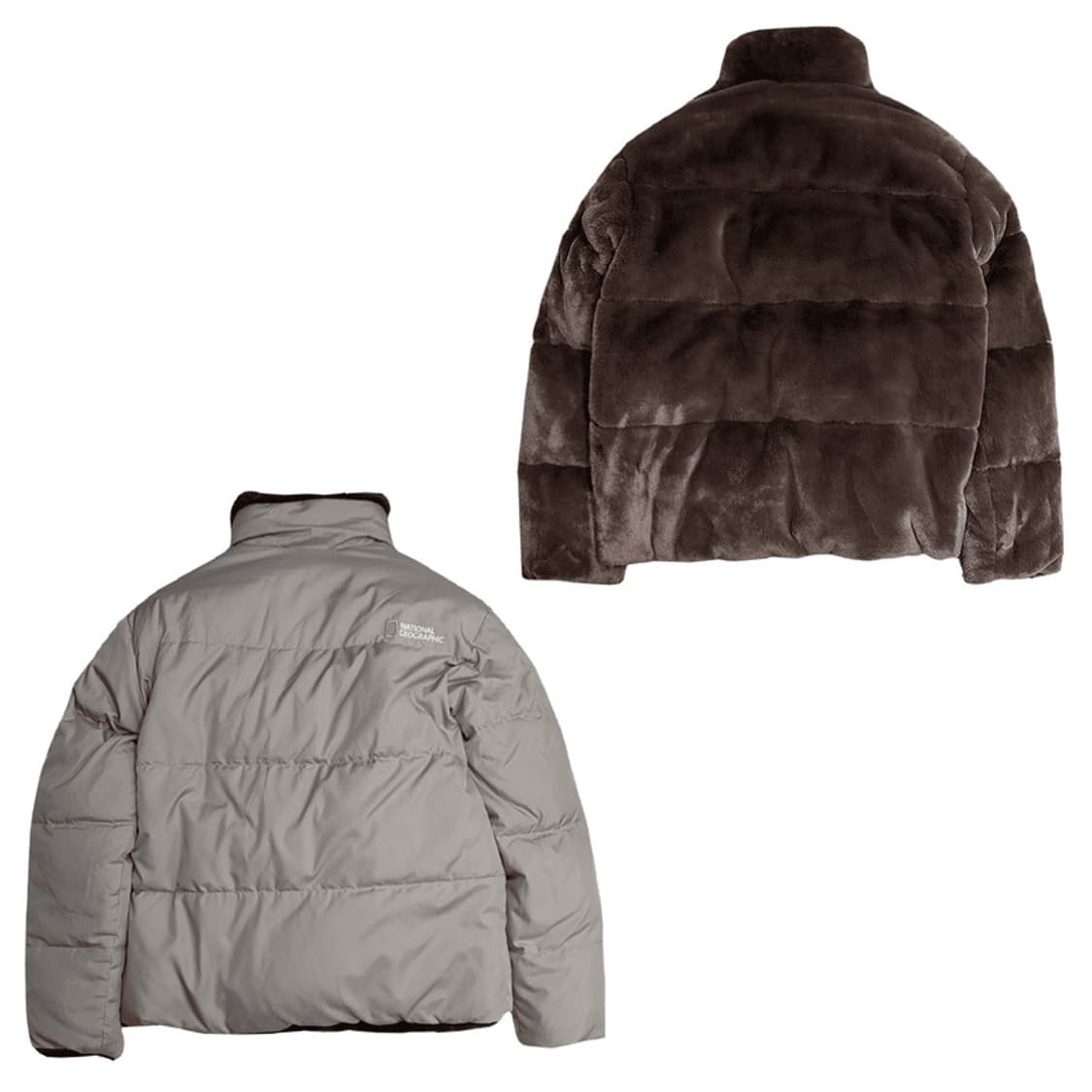 NATIONAL GEOGRAPHIC 슬로스 페이크퍼 리버시블 구스다운 M 상품이미지8