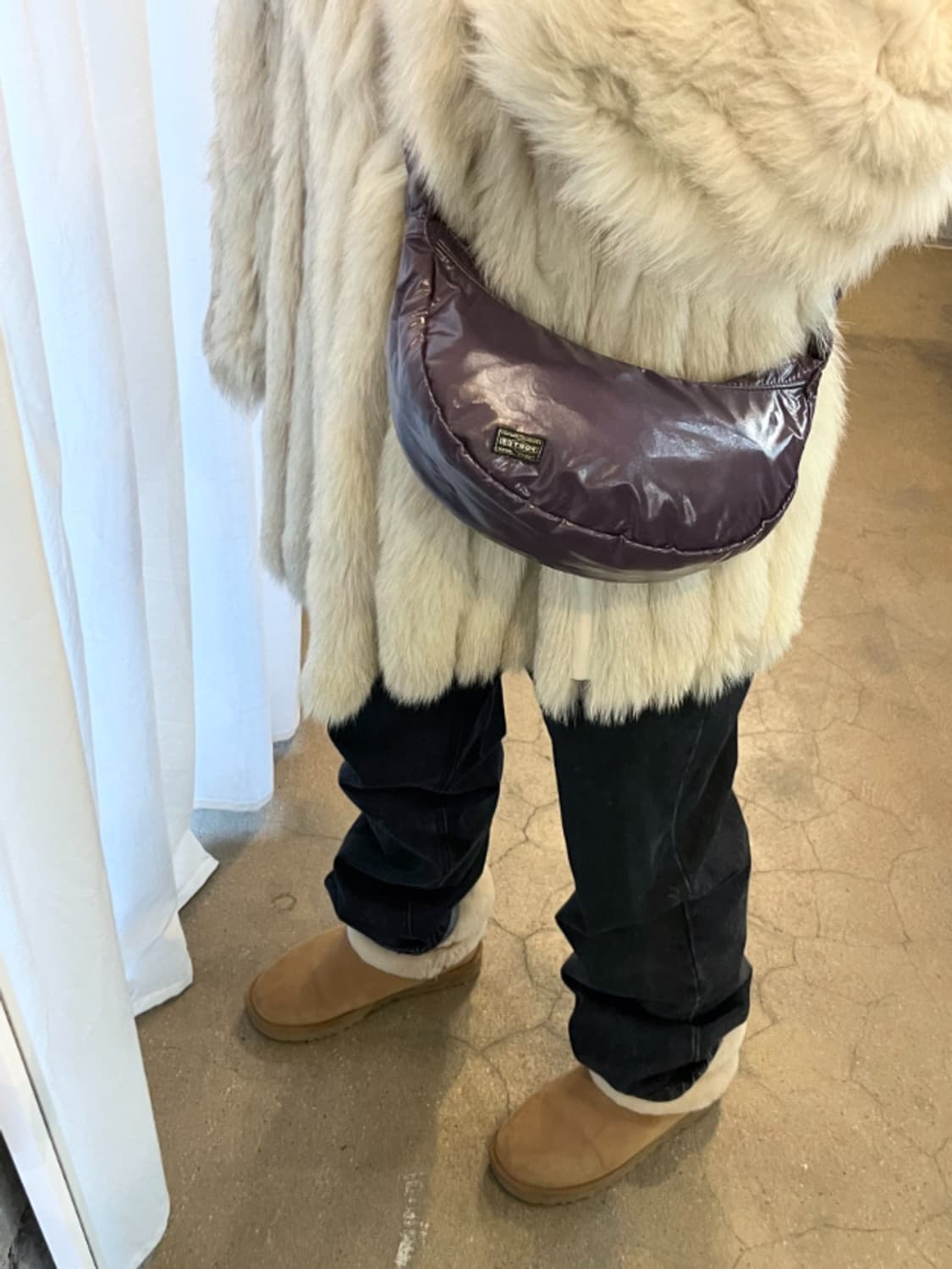 Porter 포터 도트 호보백 퍼플 상품이미지2