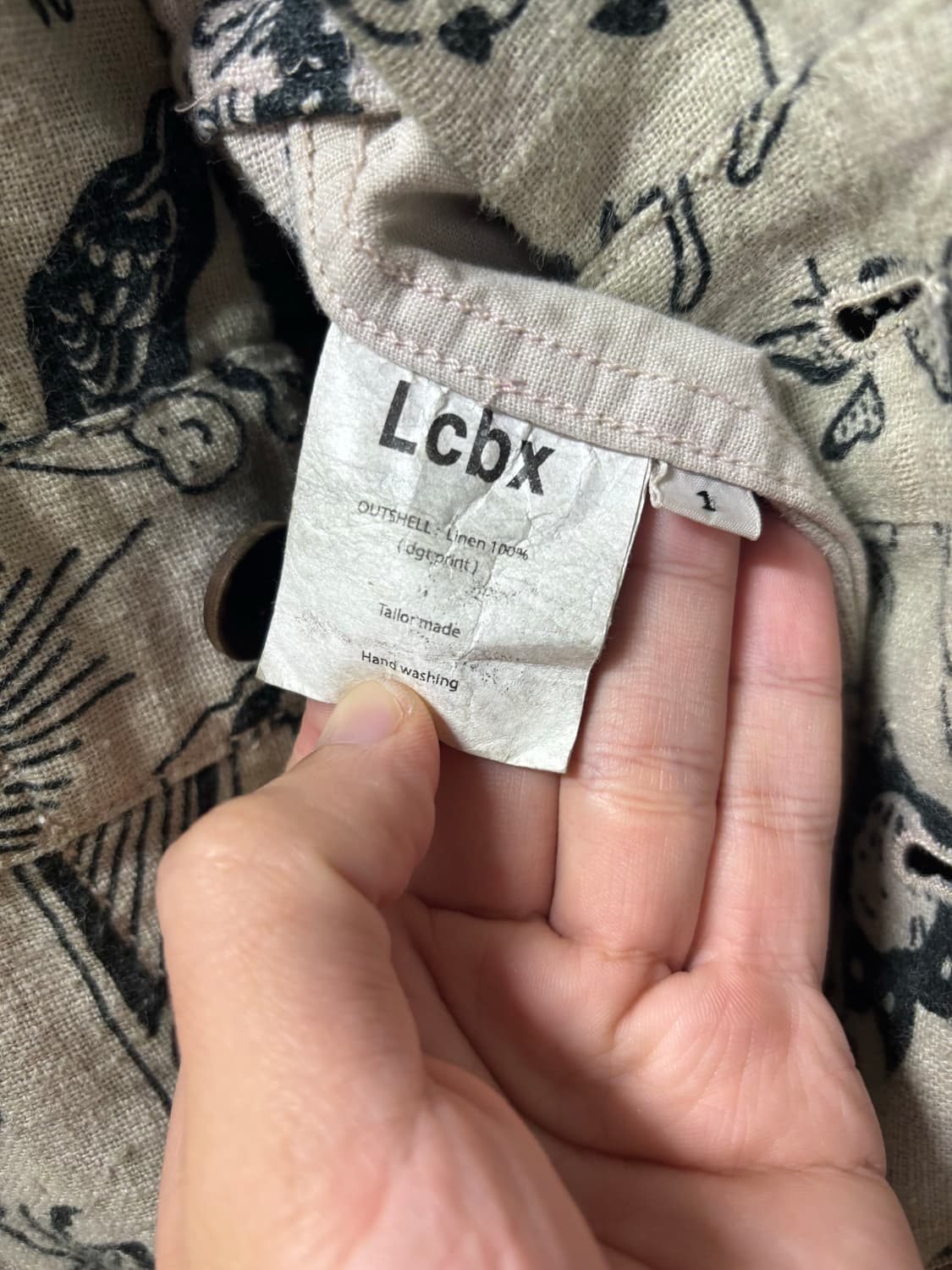 lcbx 파머스 카본 다잉 점프수트 상품이미지3